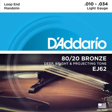 ENCORDADURA DADDARIO PARA MANDOLINA EJ-62